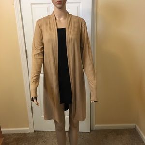 New Directions Ribbed Cardigan (new; never worn)